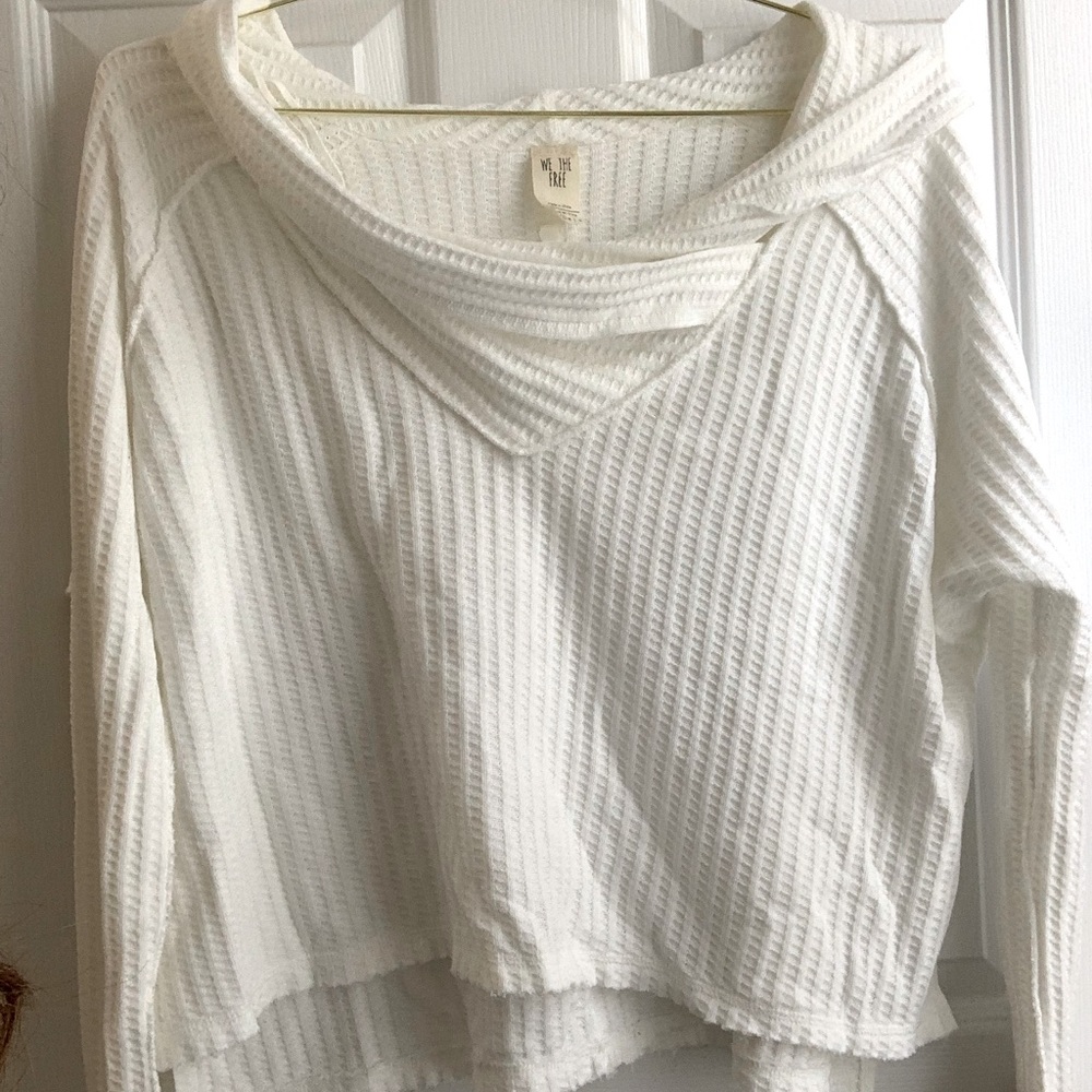 We the free white comfy long sleeve
